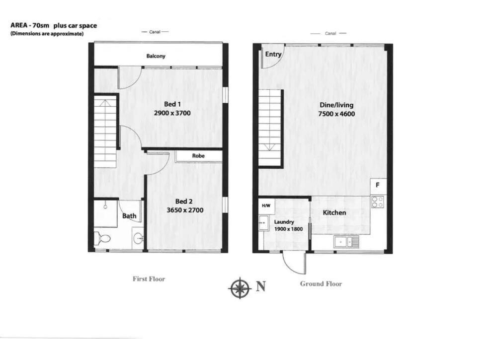 Waterfront Townhouse Broadbeach Waters Holiday home *